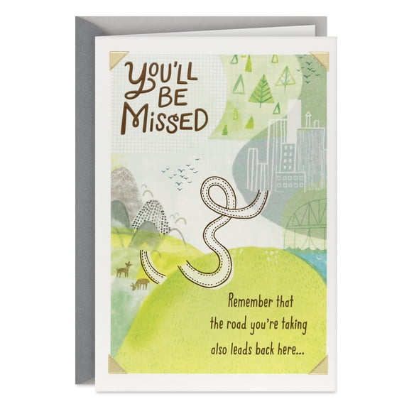 Hallmark Goodbye Card (The Road You're Taking)