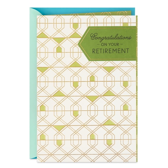 Hallmark Retirement Card (Wishing You Happiness)