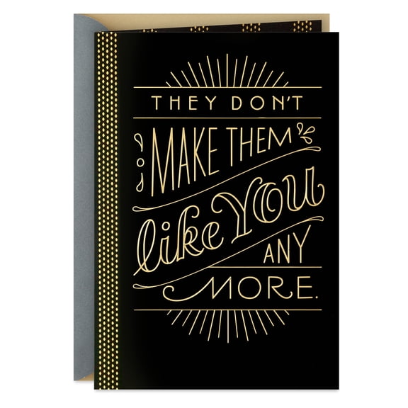 Hallmark Retirement Card (They Don't Make Them Like You Anymore)