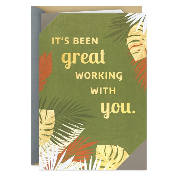 Hallmark Goodbye Card for Coworker (All the Best)