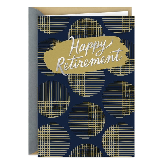 Hallmark Retirement Card (Happiness in Your New Chapter)