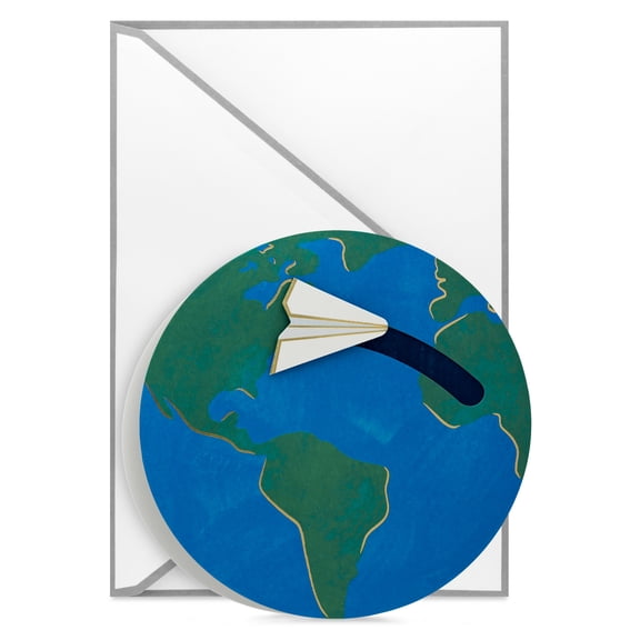 Hallmark Paper Craft Graduation Card (Going Places)