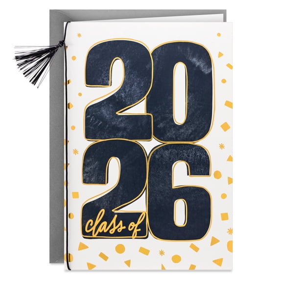 Hallmark Graduation Card (So Proud of You Class of 2026)