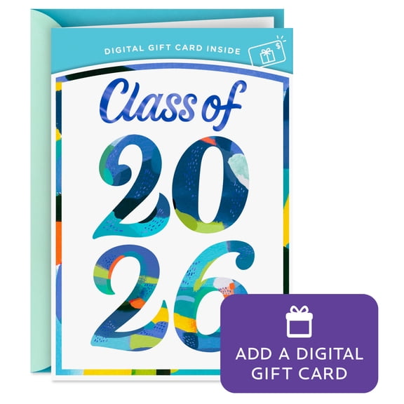 Hallmark Gift Card Greeting Graduation Card for Class of 2026 (This Is Your Time)