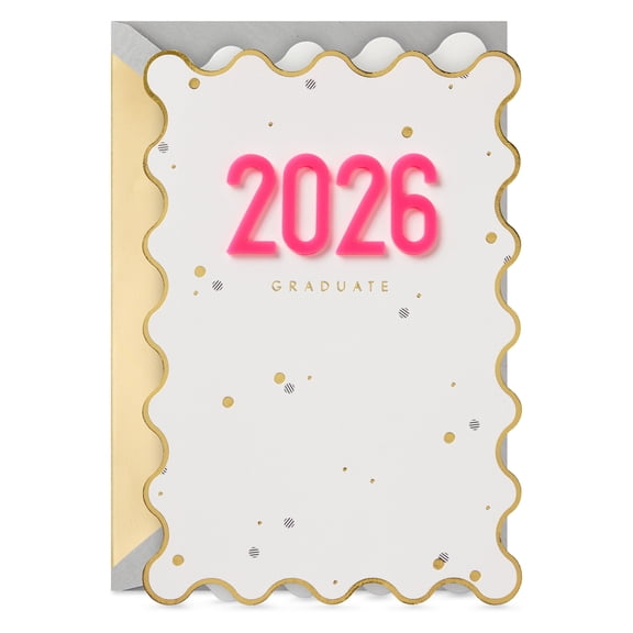 Hallmark Signature 2026 Graduation Card for Her (Good Things are Coming Your Way)