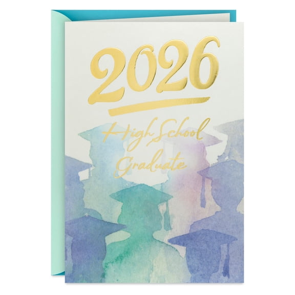 Hallmark High School Graduation Card (Great Things)
