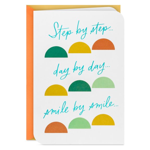 Hallmark Get Well Card (Hope Things Get Better Day by Day)