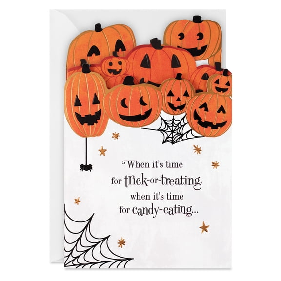 Hallmark Halloween Thinking of You Card (It's Trick-or-Treating), 1 Count