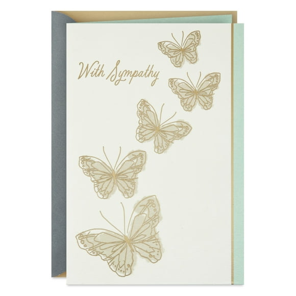 Hallmark Sympathy Card (Wishing You Peace and Comfort)