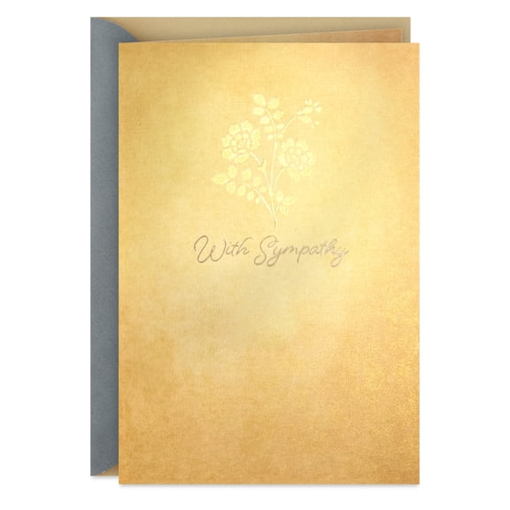 Hallmark Sympathy Card (Our Thoughts and Prayers are With You)