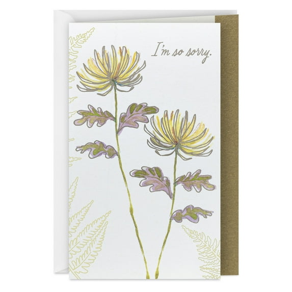Hallmark Sympathy Card (Peace Will Be Yours in Time)