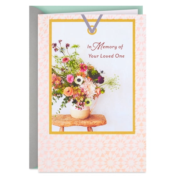 DaySpring Religious Sympathy Card (May the Lord Bring Comfort, Peace and Love)