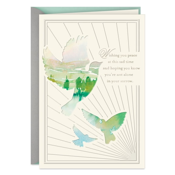 Hallmark Sympathy Card (Lifting You Up in Prayer)