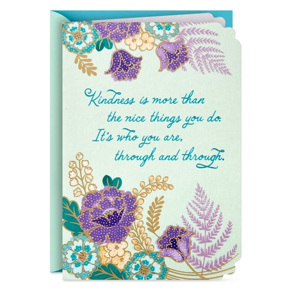 Hallmark Thank You Card (Kindness Is Who You Are)