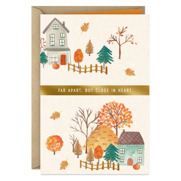 Hallmark Across the Miles Thanksgiving Card (Close in Heart)