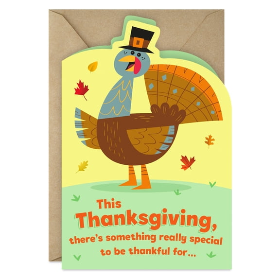 Hallmark Thanksgiving Card for Kids (Thankful for YOU)