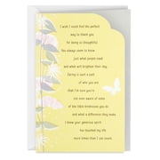 Hallmark Thank You Card Your Generous Spirit Has Touched My Life