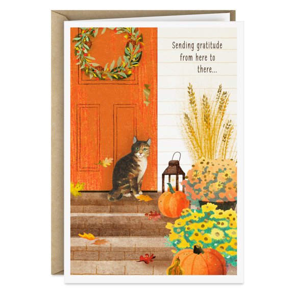 Hallmark Long-Distance Thanksgiving Card (Close in Spirit)