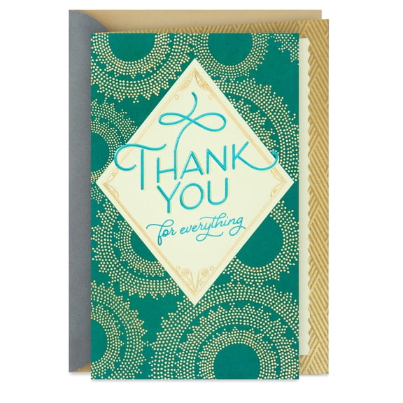 Hallmark Thank You Card (Appreciate Your Thoughtfulness)