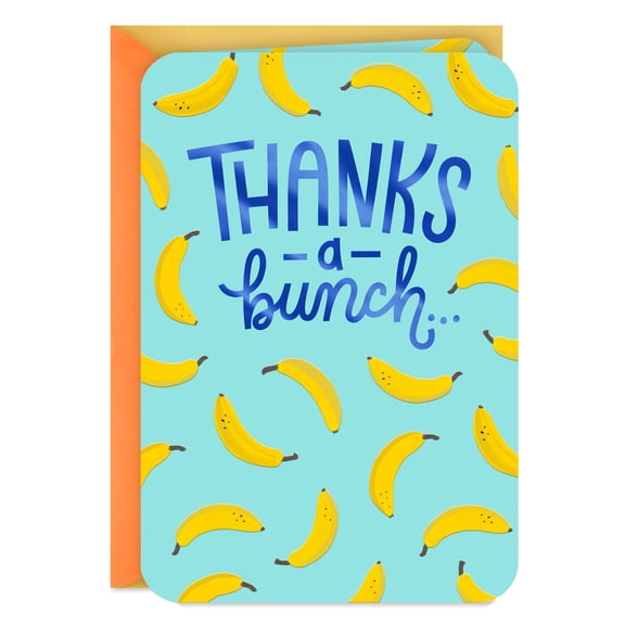 Hallmark Thank You Card (Thanks a Bunch)