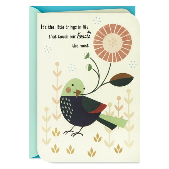 Hallmark Thank You Card (It's the Little Things)