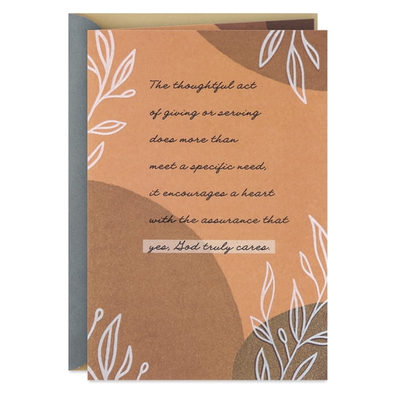 DaySpring Religious Appreciation Card (Your Thoughtfulness)