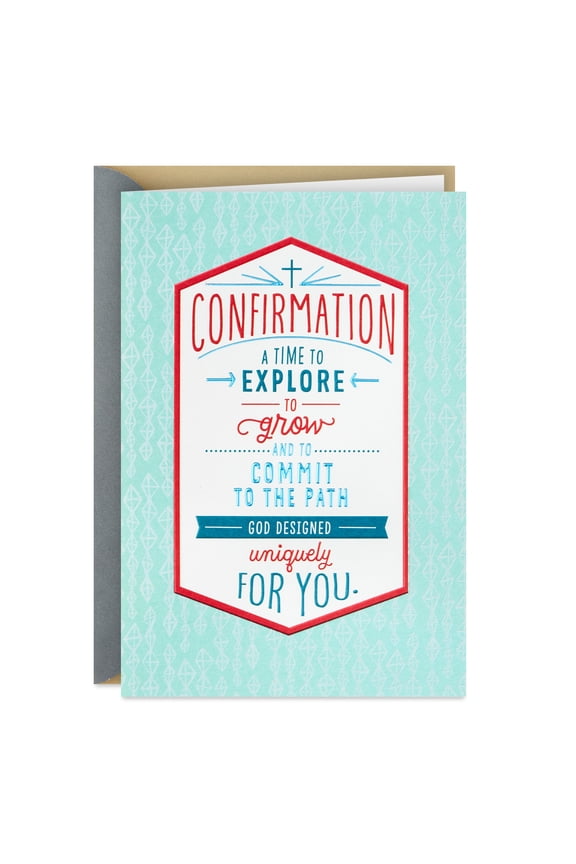 DaySpring Religious Confirmation Card (A Time to Explore)