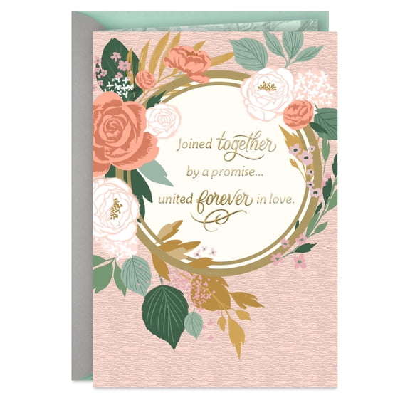 Hallmark Wedding Card (United Forever in Love)