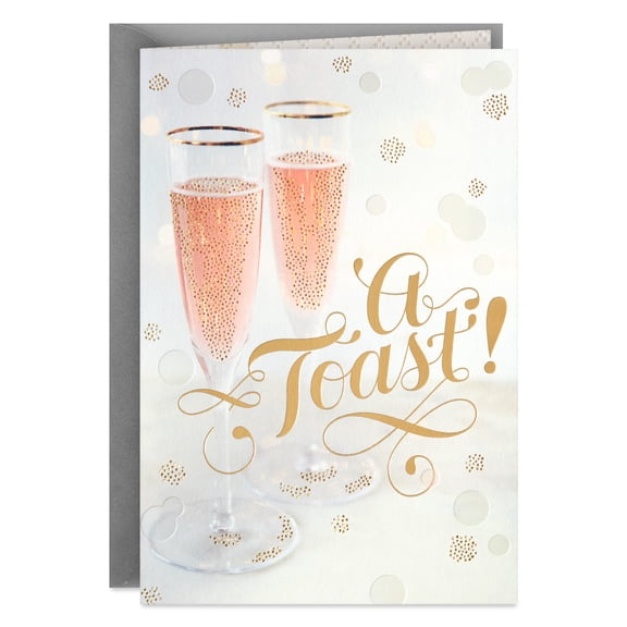 Hallmark Wedding Card (A Toast)
