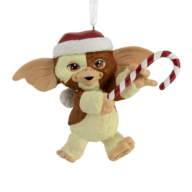 Hallmark Gremlins Gizmo in Santa Hat Christmas Ornament, 1 Count