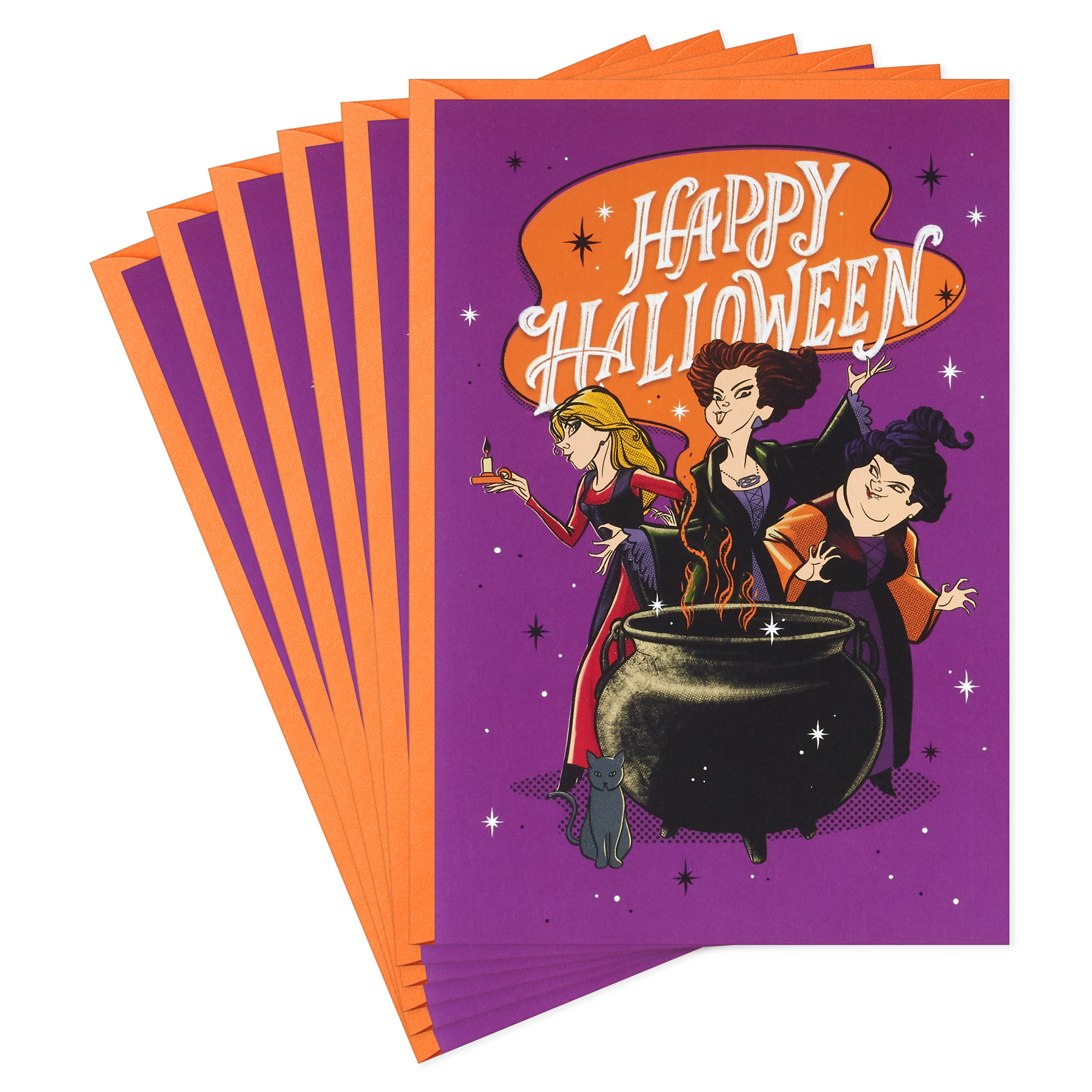 HMK Greeting Card HWN Witches