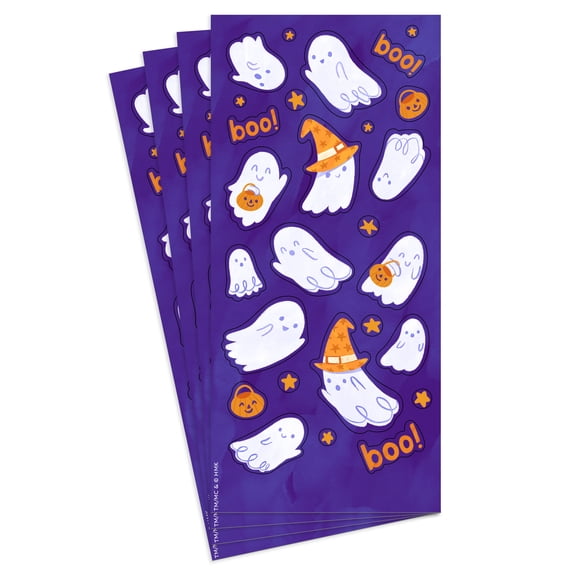 Hallmark Halloween Stickers (Trick-or-Treat Ghosts), 4 Count