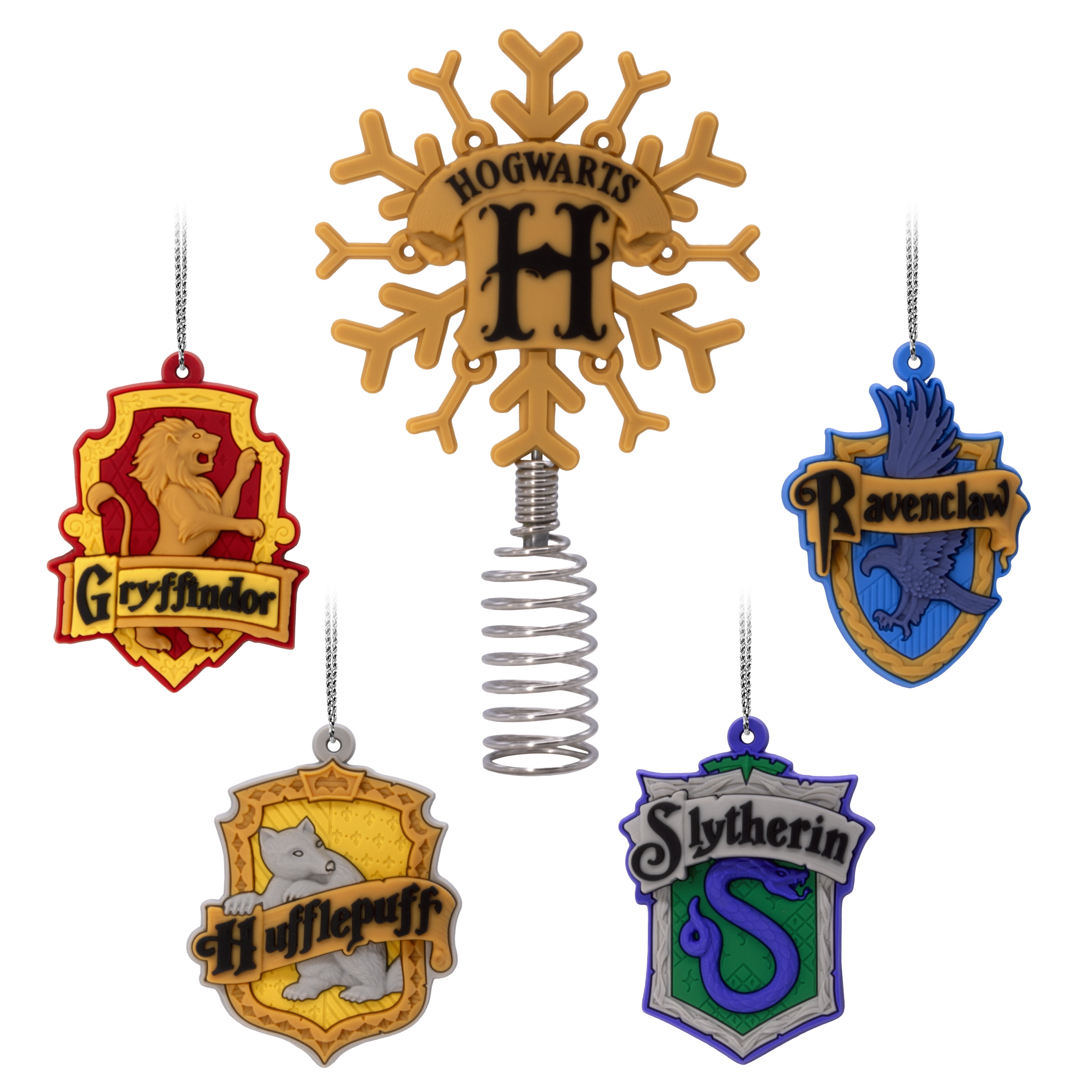 Hallmark Harry Potter Mini Christmas Tree Topper and Ornaments, Set of 5