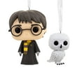 thumbnail image 1 of Hallmark Harry Potter and Hedwig Funko POP! Christmas Ornaments, 2, 0.35lbs, 1 of 6