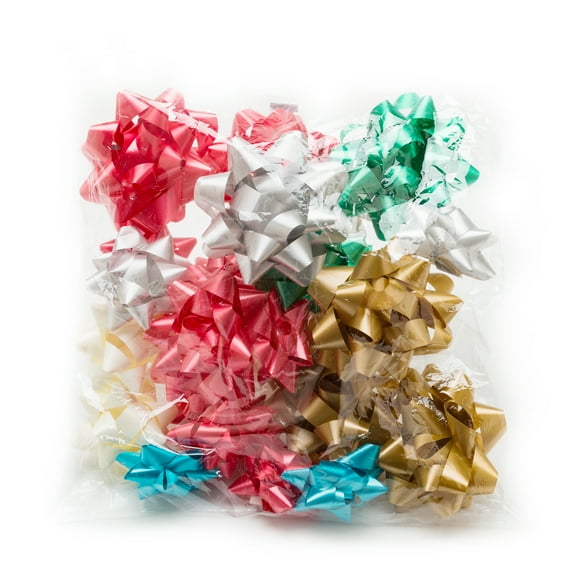 Hallmark Holiday Gift Assortment Multicolor Paper Bows, Ribbons & Bows 20 Pieces