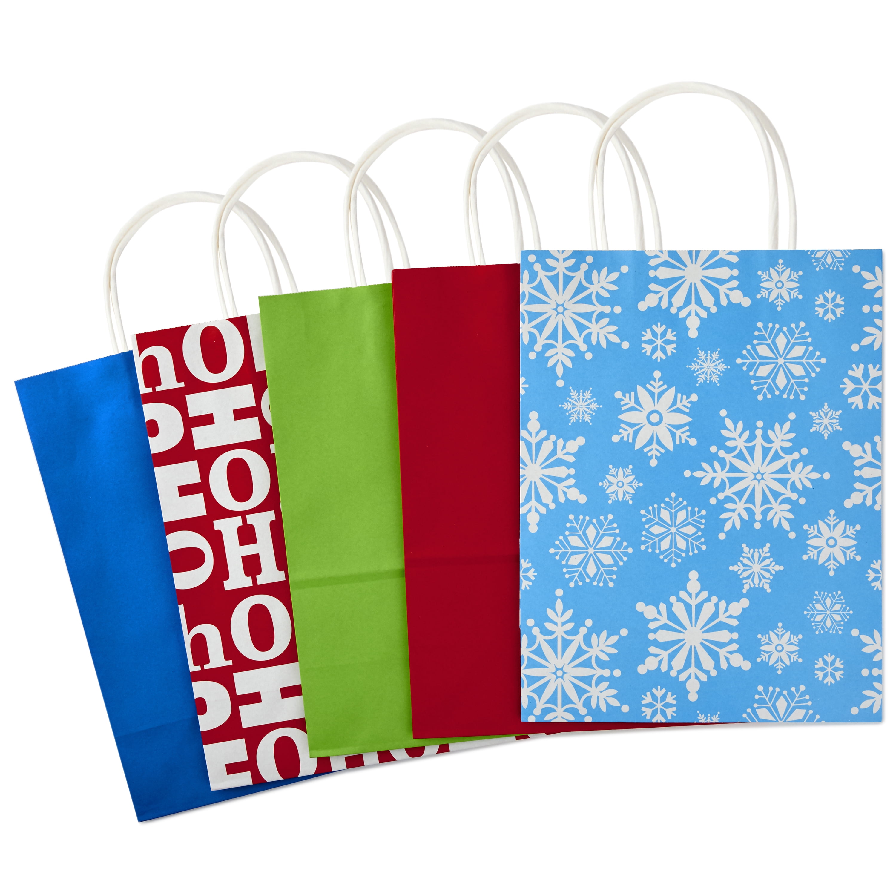 Hallmark Holiday Gift Bag Assortment, Traditional (Pack of 15, Extra