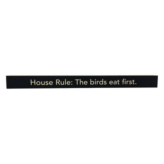Hallmark Wooden Sentiments 2 in. H X 24 in. W Wood Plaque