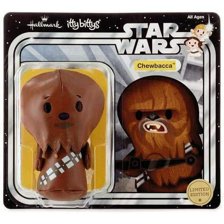 Hallmark ITTY BITTYS Chewbacca Star Wars Limited Edition in Blister Pack