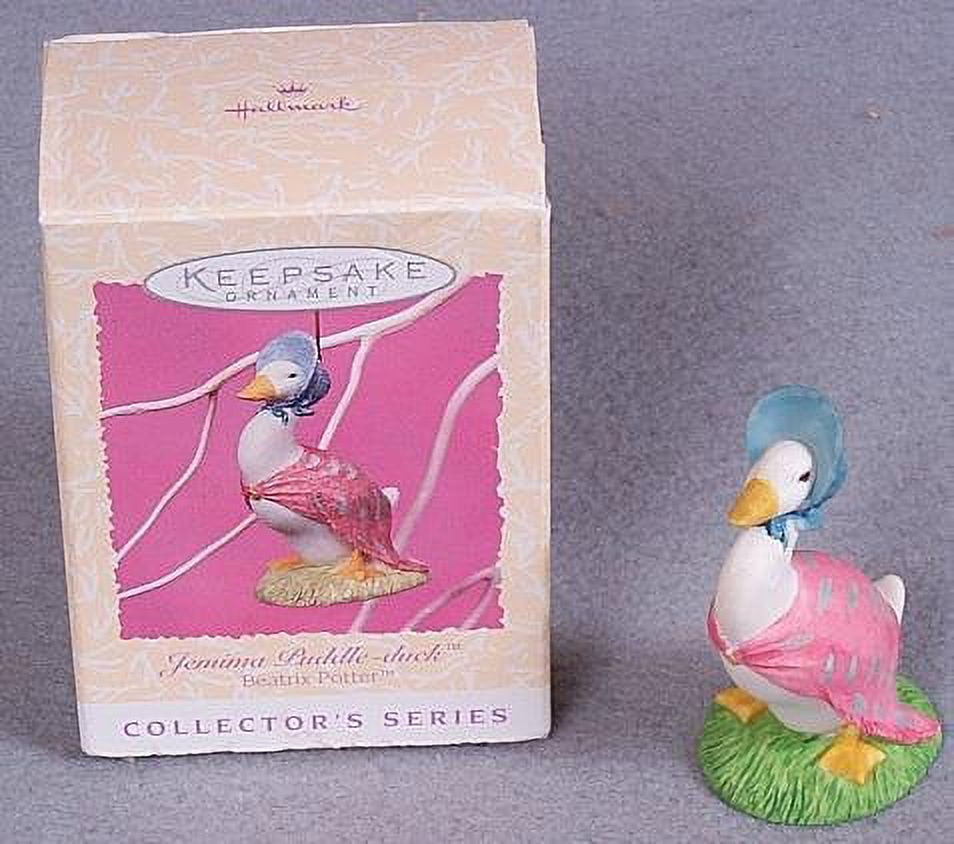 Jemima Puddle Duck Beatrix Potter Hallmark Keepsake Ornament New 1997 ...