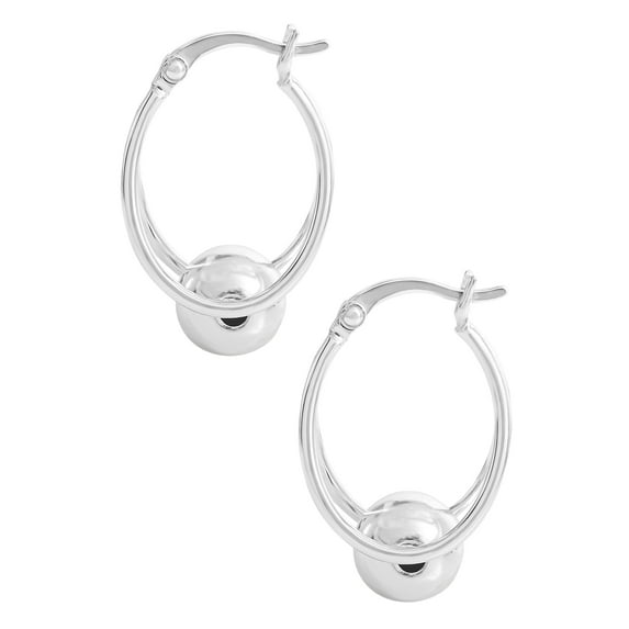 Hallmark Jewelry- Women's Sterling Silver Infinity CZ Pendant Necklace, 18” Chain