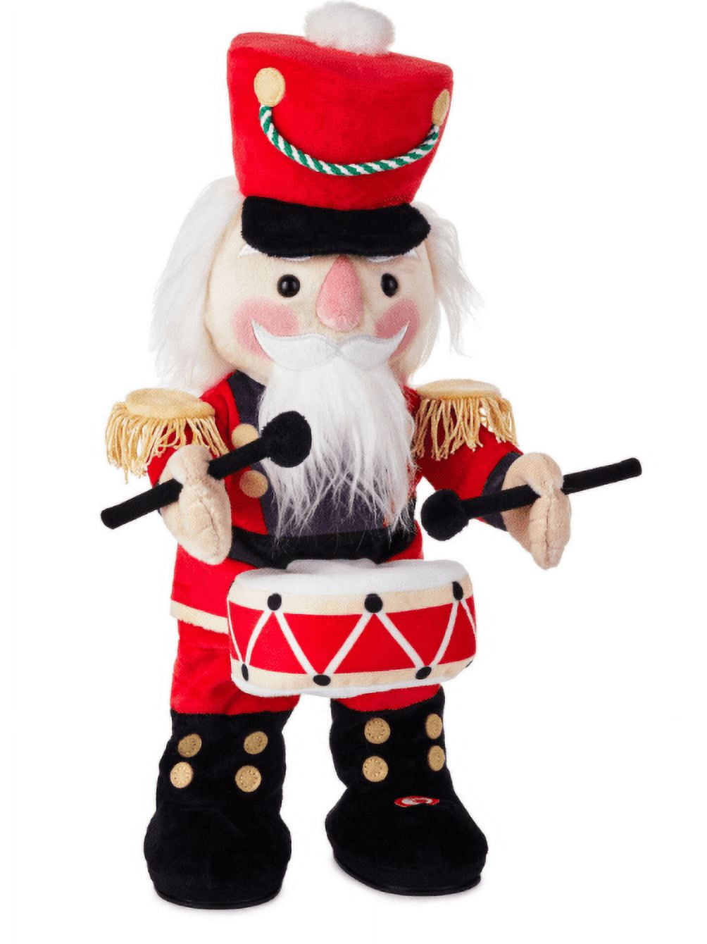 Hallmark JokeCrackin' Nutty Nutcracker Stuffed Animal Plush New With