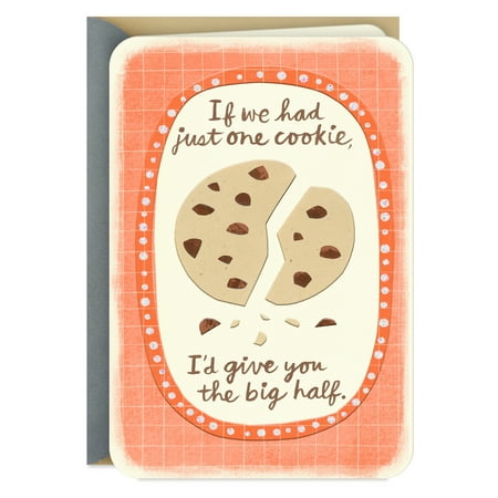 Hallmark Just Because Love Card (Just One Cookie)
