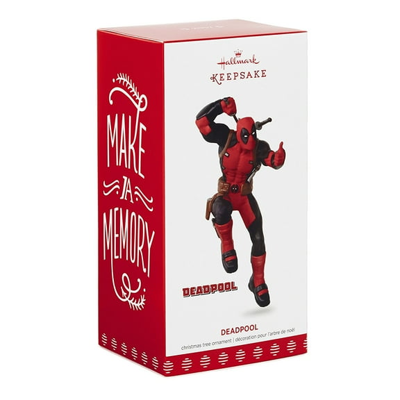 Hallmark Keepsake 2017 Deadpool Christmas Ornament
