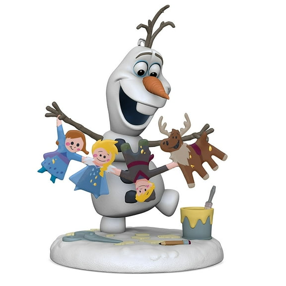 Hallmark Keepsake 2017 Disney Olaf's Frozen Adventure Christmas Ornament