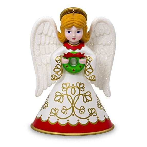 hallmark heirloom angels #2 wreath keepsake christmas ornament