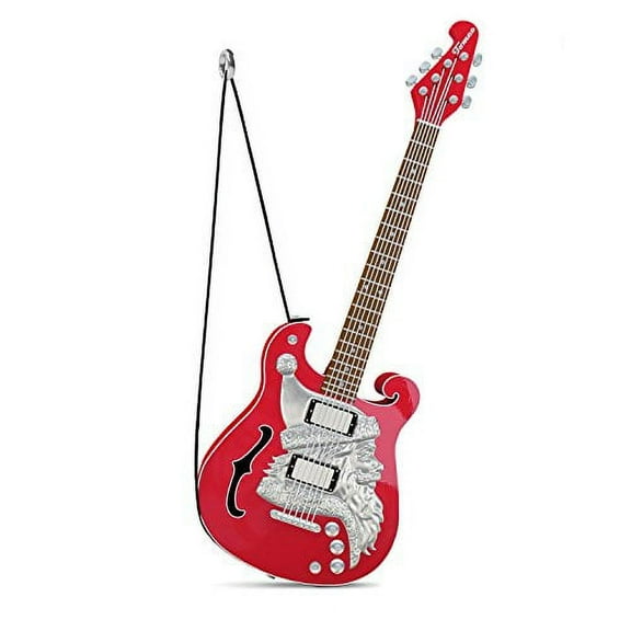 Hallmark Keepsake 2017 Santa Claus Is Comin' to Town Guitar Musical Christmas Ornament