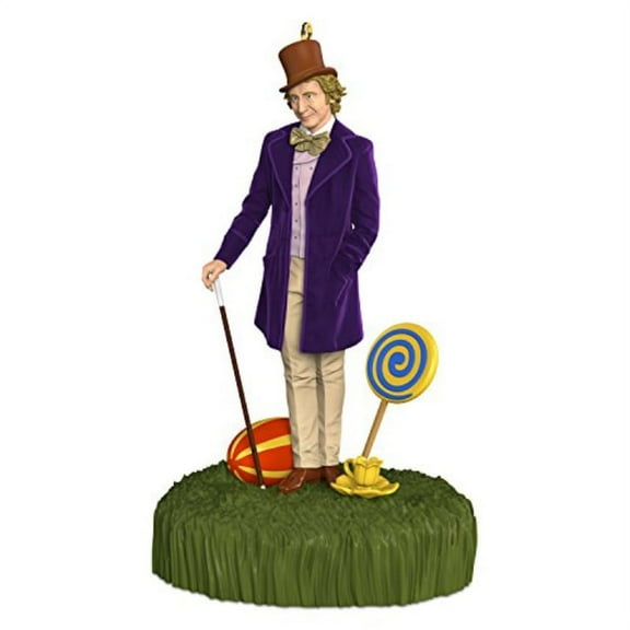 Hallmark Keepsake 2017 Willy Wonka and The Chocolate Factory Sound Christmas Ornament