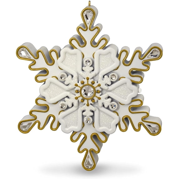 Hallmark Keepsake 2018 All I Want for Is You Snowflake Musical Ornament New Box