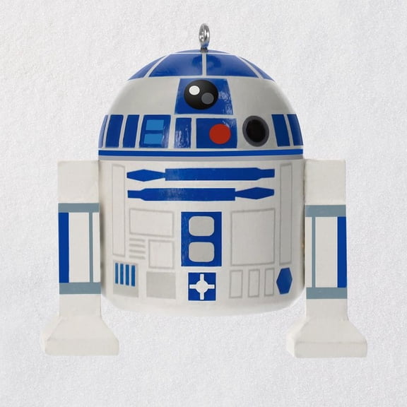 Hallmark Keepsake 2018 Star Wars R2-D2 Wood Ornament