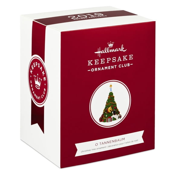 Hallmark Keepsake 2019 O Tannenbaum KOC Member Christmas Ornament New w Box
